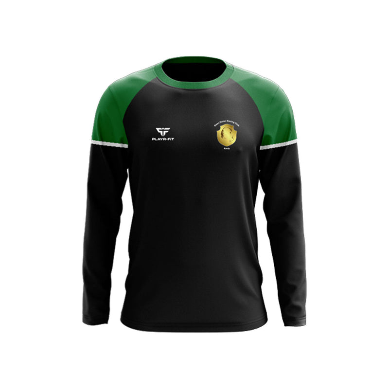 Load image into Gallery viewer, Keady Boxing Club Crew Neck Stellar Black/Green - Adults
