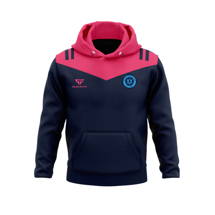 St Colmcilles GFC Meath Hoodie Tenacity Navy/Pink - Kids