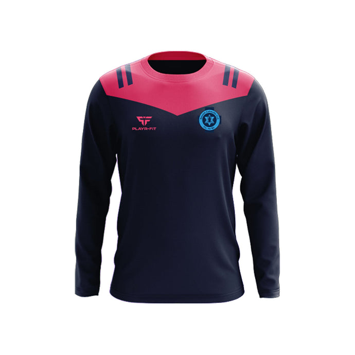 St Colmcilles GFC Meath Crewneck Tenacity Navy/Pink - Kids