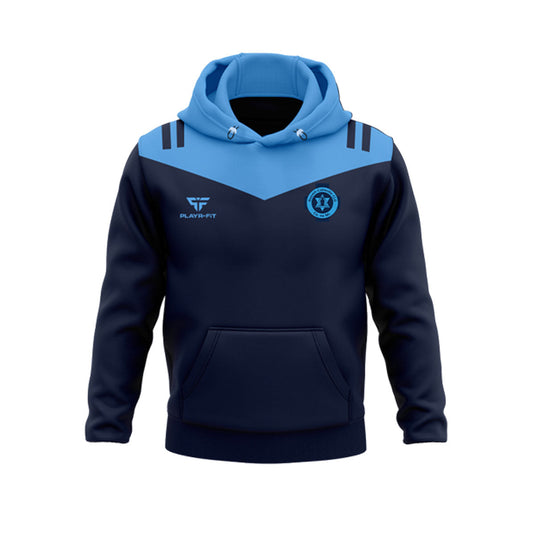 St Colmcilles GFC Meath Hoodie Tenacity Navy/Sky Blue - Kids