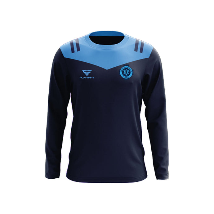 St Colmcilles GFC Meath Crewneck Tenacity Navy/Sky Blue - Kids