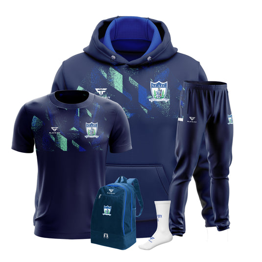 Newry City AFC Academy Travel Pack (Hoodie, Skinny Pants, T-Shirt, Mid Socks, Back Pack) - Kids
