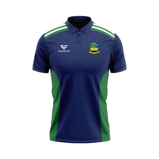 Clann na nGael Athboy Polo Endure Navy/Green - Adults