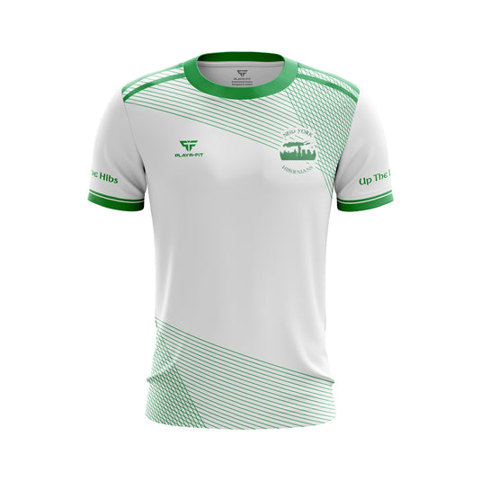 Hibernian GFC NY Jersey A07 White - Adults