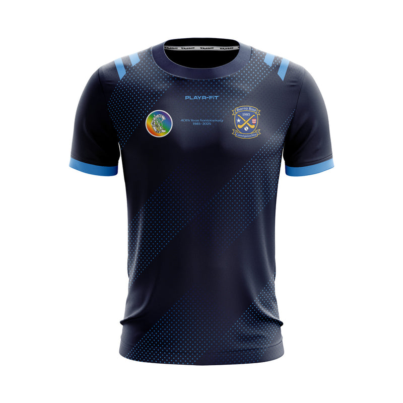 Load image into Gallery viewer, Barryroe Camogie Club Jersey A16 Navy - Kids
