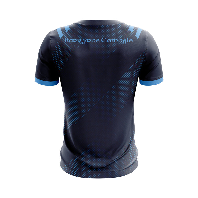 Load image into Gallery viewer, Barryroe Camogie Club Jersey A16 Navy - Kids
