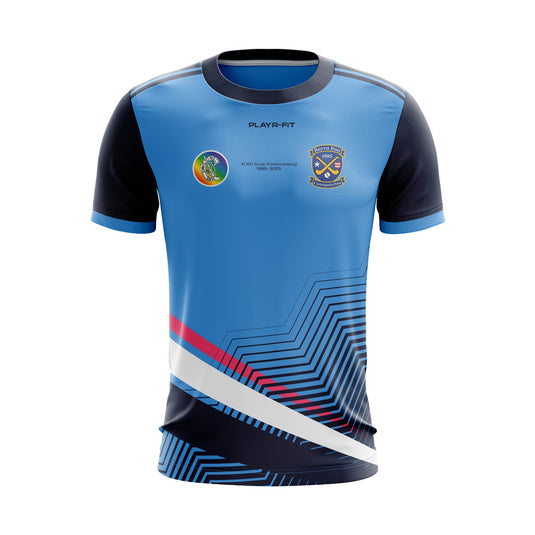 Barryroe Camogie Club Jersey A36 Sky - Kids