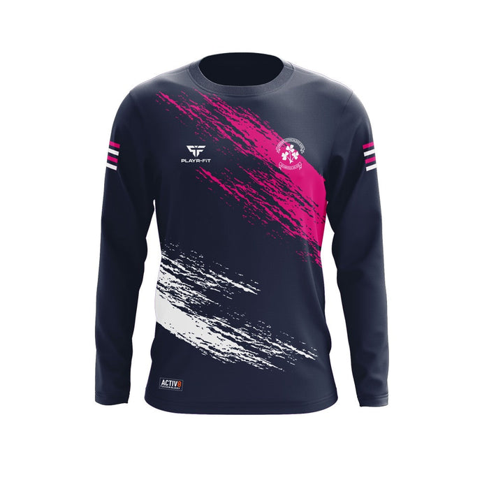 Newry Shamrocks GAC Activ8 Jersey 10 (Navy/Pink) - Adults