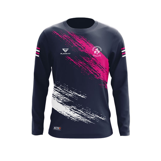 Newry Shamrocks GAC Activ8 Jersey 10 (Navy/Pink) - Adults