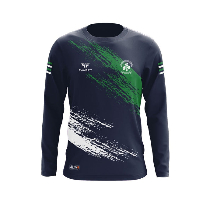 Newry Shamrocks GAC Activ8 Jersey 10 (Navy/Green) - Adults