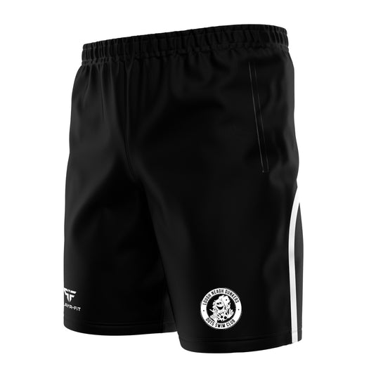 Lough Neagh Monster Dunkers Activ8 Leisure Shorts (Black) - Adults