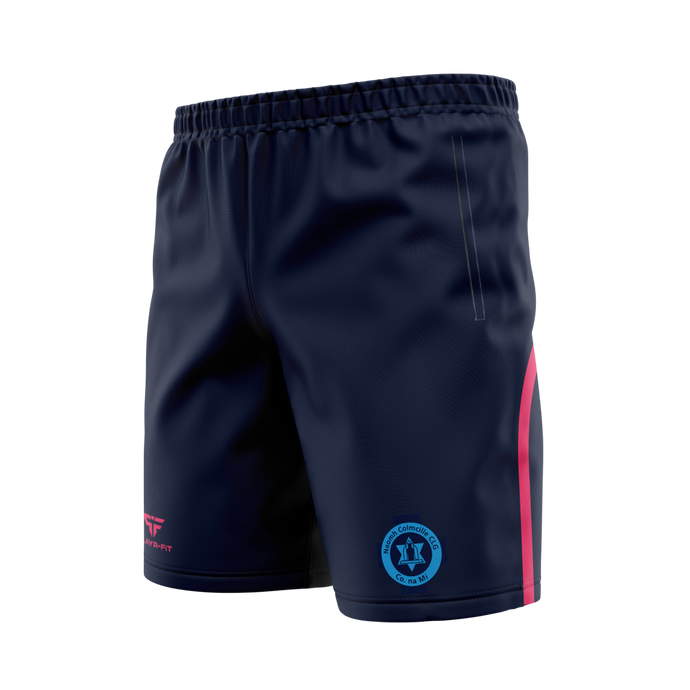 St Colmcilles GFC Meath Activ8 Leisure Shorts Pink - Adults