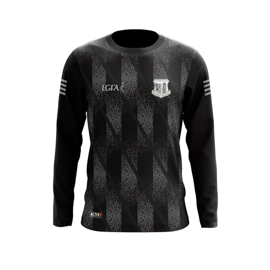 St Josephs GFC Louth LGFA Activ8 Jersey - Black Tonal - Adults