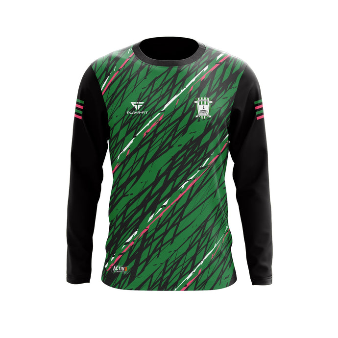 Killylough FC Activ8 Jersey Green/Pink - Kids