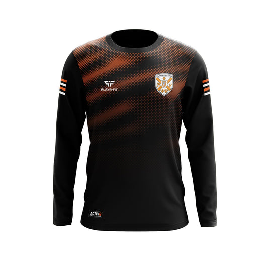 Clann Eireann Activ8 Jersey Black/Orange - Adults