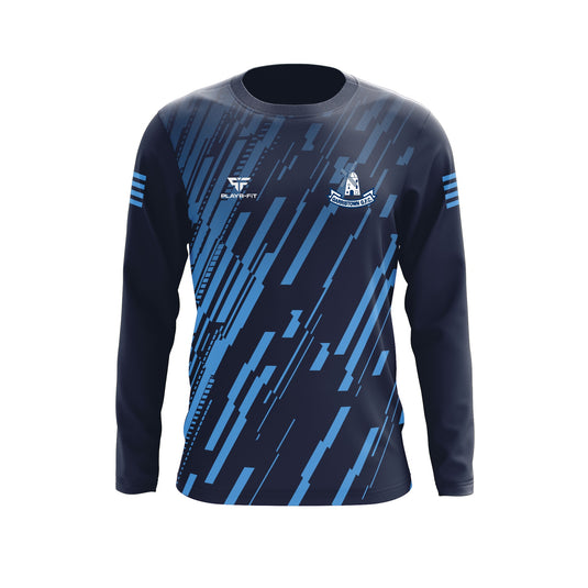 Garristown GFC Activ8 Jersey (Navy/Sky) - Adults