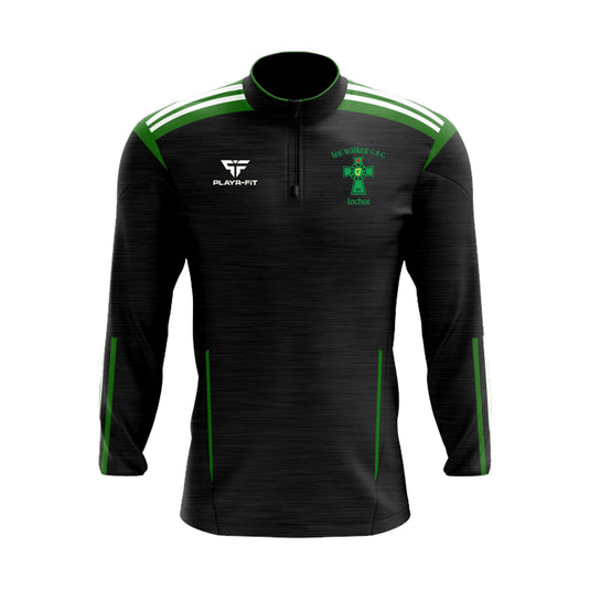 Lee Walker CSC Lochee Midlayer (1/4 Zip) Adroit Black/Green - Adults