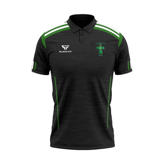 Lee Walker CSC Lochee Polo Adroit Black/Green - Adults