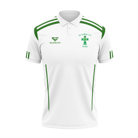 Lee Walker CSC Lochee Polo Adroit White/Green - Adults
