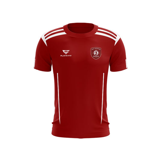 West Waterford Liverpool Supporters T-Shirt Adroit (Red, White) - Adults
