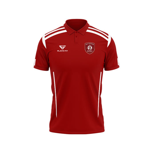 West Waterford Liverpool Supporters Polo Adroit (Red, White) - Adults