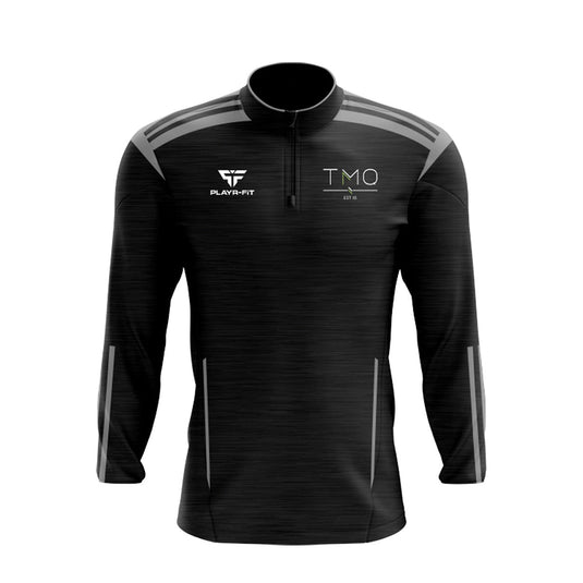 TMQ Midlayer (1/4 Zip) Adroit (Black/Grey) - Adults