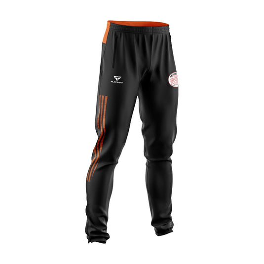 Articlave FC Skinny Pants Adroit (Black/Orange) - Kids
