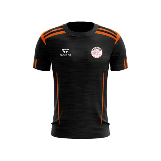 Articlave FC T-Shirt Adroit (Black/Orange) - Adults