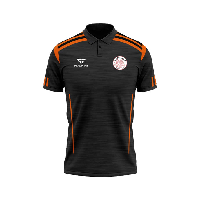 Articlave FC Polo Adroit (Black/Orange) - Adults