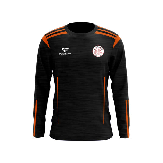 Articlave FC Crew Neck Adroit (Black/Orange) - Adults