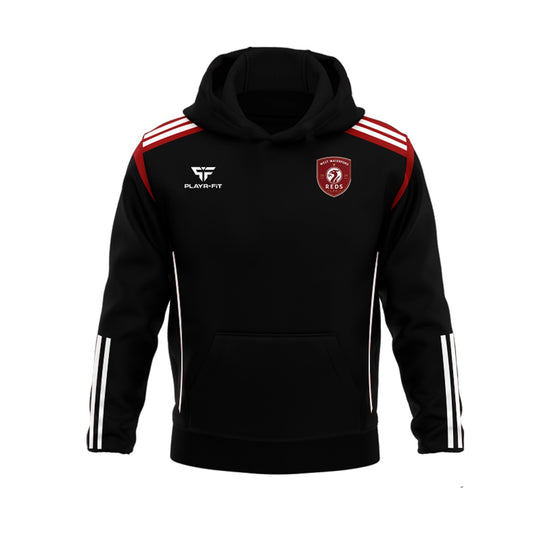 West Waterford Liverpool Supporters Hoodie Adroit (Black, Red, White) - Adults