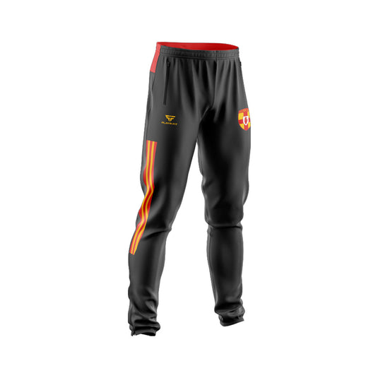 Ulster Judo Skinny Pants Adroit Black/Red/Yellow Gold - Adults