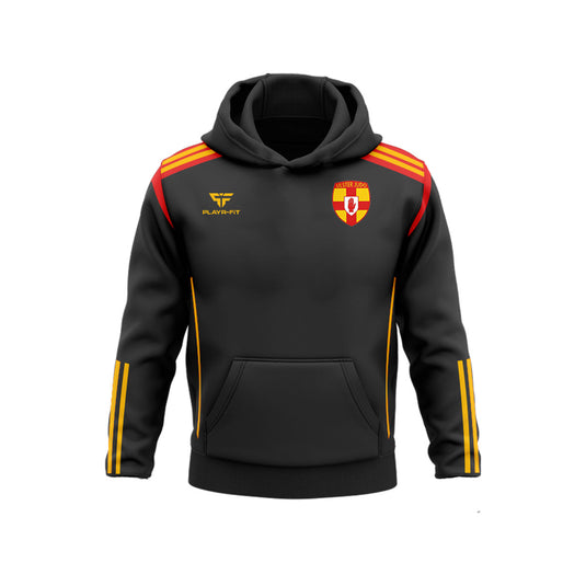 Ulster Judo Hoodie Adroit Grey/Red/Yellow Gold - Kids
