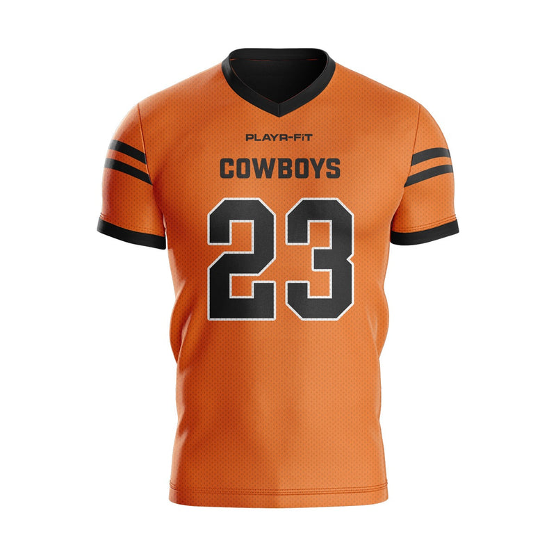 Load image into Gallery viewer, Craigavon Cowboys AFL AFL Jersey (Orange) - Kids
