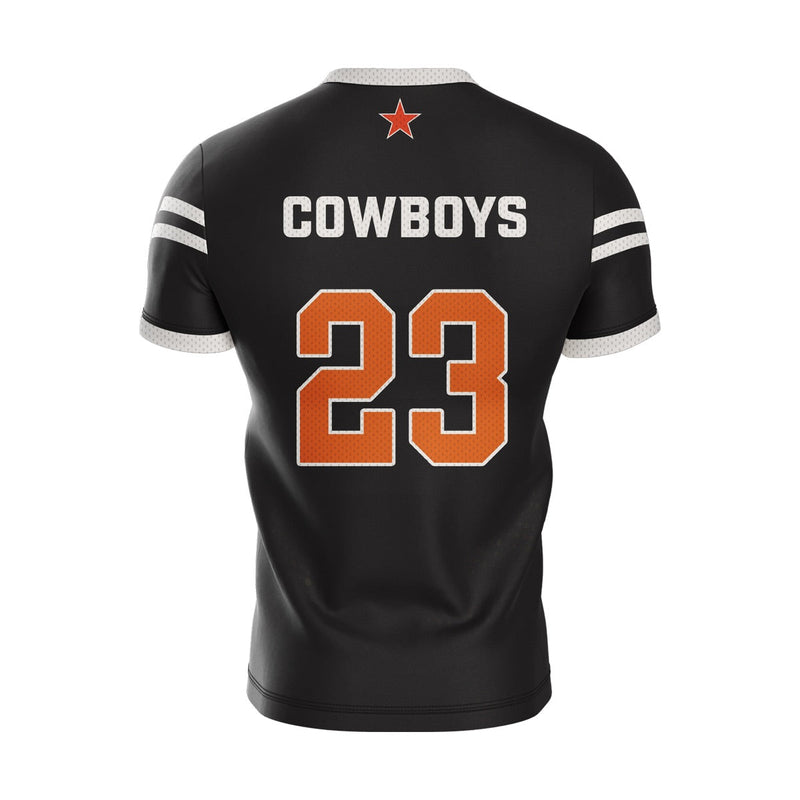 Load image into Gallery viewer, Craigavon Cowboys AFL AFL Jersey (Black) - Kids
