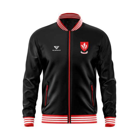 Derry County Retro Anthem Jacket (Black) - Adults