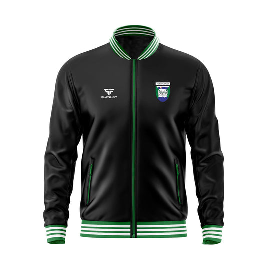 Fermanagh County Retro Anthem Jacket (Black) - Adults