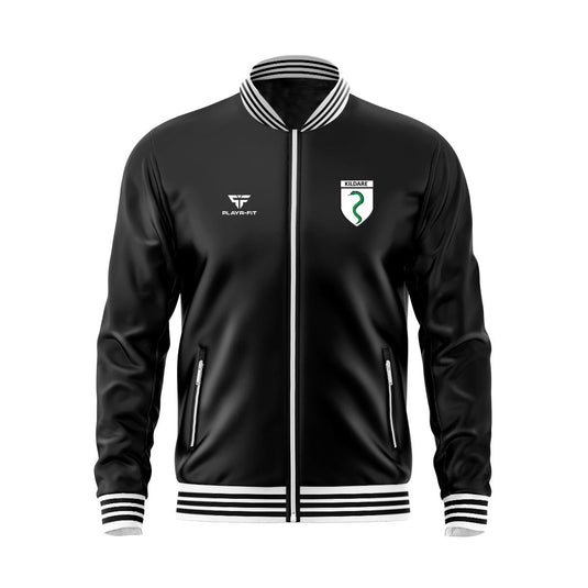 Kildare County Retro Anthem Jacket (Black) - Adults