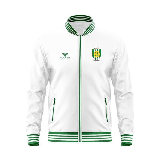 Limerick County Retro Anthem Jacket (White) - Kids