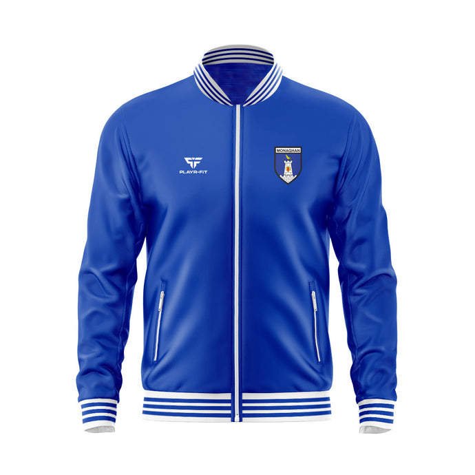 Monaghan County Retro Anthem Jacket (Blue) - Adults