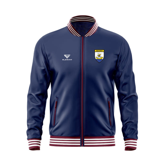 Galway County Retro Anthem Jacket (Navy) - Adults