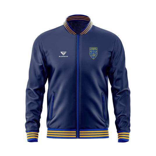 Longford County Retro Anthem Jacket (Navy) - Kids