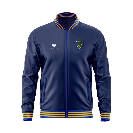 Roscommon County Retro Anthem Jacket (Navy) - Kids