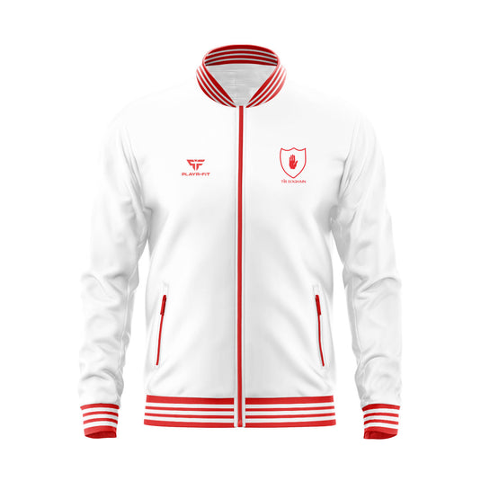 Tyrone County Retro Anthem Jacket (White) - Kids