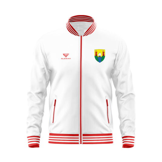 Cork County Retro Anthem Jacket (White) - Adults