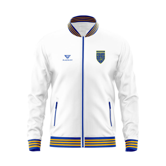 Longford County Retro Anthem Jacket (White) - Kids