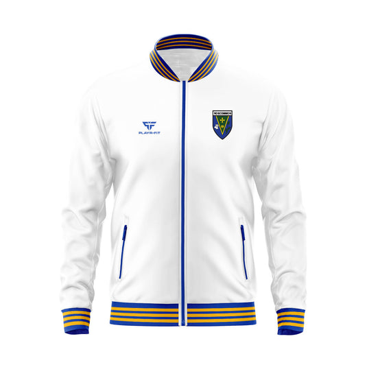 Roscommon County Retro Anthem Jacket (White) - Kids