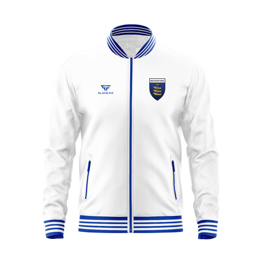 Waterford County Retro Anthem Jacket (White) - Adults