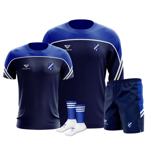 Bantry Blues Momentum Pack (Crewneck Momentum, T-Shirt Momentum, Leisure Shorts Momentum, Mid Socks Momentum) - Adults