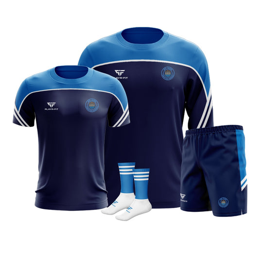 Dublin Handball  Momentum Pack (Crewneck Momentum, T-Shirt Momentum, Leisure Shorts Momentum, Mid Socks Momentum) - Adults